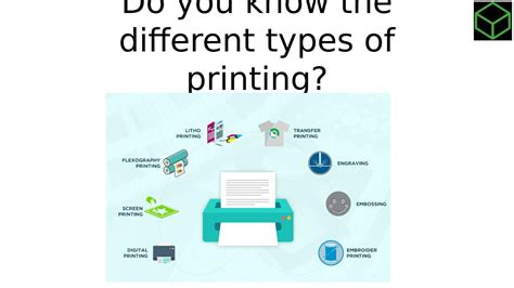 Do You Know The Different Types Of Printing By Printertech220 Issuu