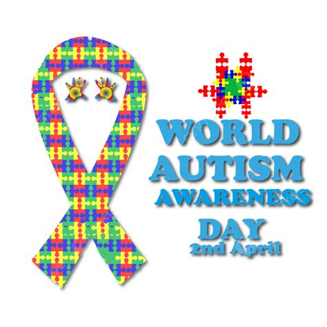 Autism Awareness Day Vector Hd Png Images Transparent Autism Day