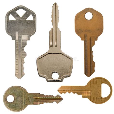 Isolated Various Metal Keys Stock Photo Image Of Keys Lock 1438708