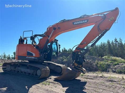 Doosan Dx Lcr Leica D Tracked Excavator For Sale Finland