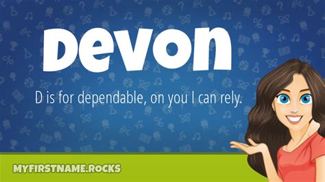 Devon First Name Personality And Popularity