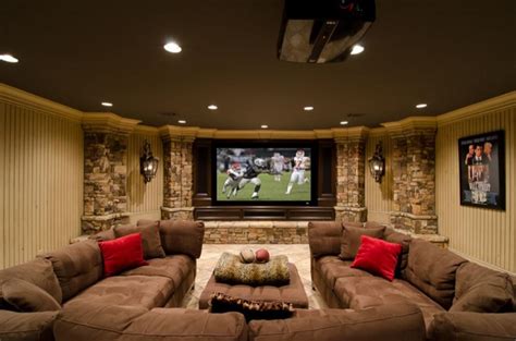 20 Awesome Basement Living Spaces