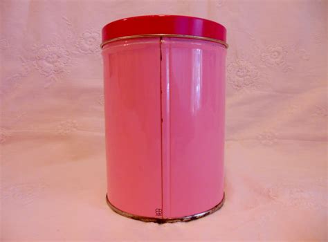 Blums Of San Francisco 60s Kitchen Rare Pink Tin