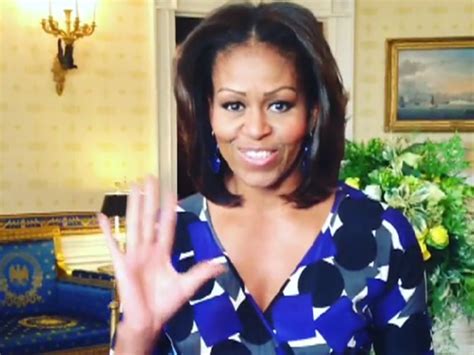 Surprise Michelle Obama Welcomes Guests As White House Tours Resume