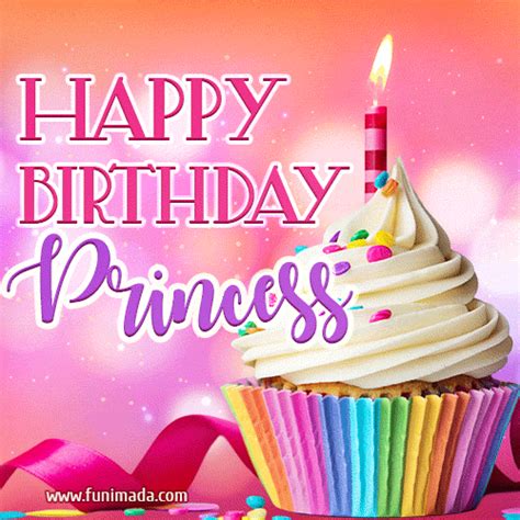 Happy Birthday Princess Lovely Animated 