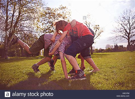 Young Boys Fighting High Resolution Stock Photography And Images Alamy