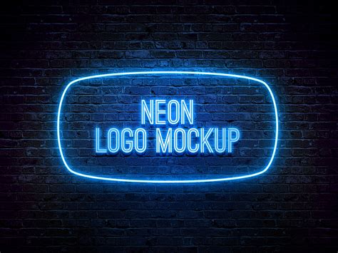 Download and use 100,000+ neon lights stock photos for free. Neon Logo MockUp PSD Template