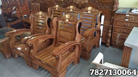 Letest Teak Wood Sofa Set Designs Pictures Wooden Sofa Design