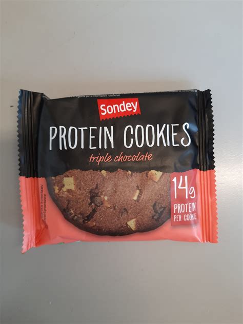 Protein Cookies Triple Chocolate Sondey Recensioni Di Gusto