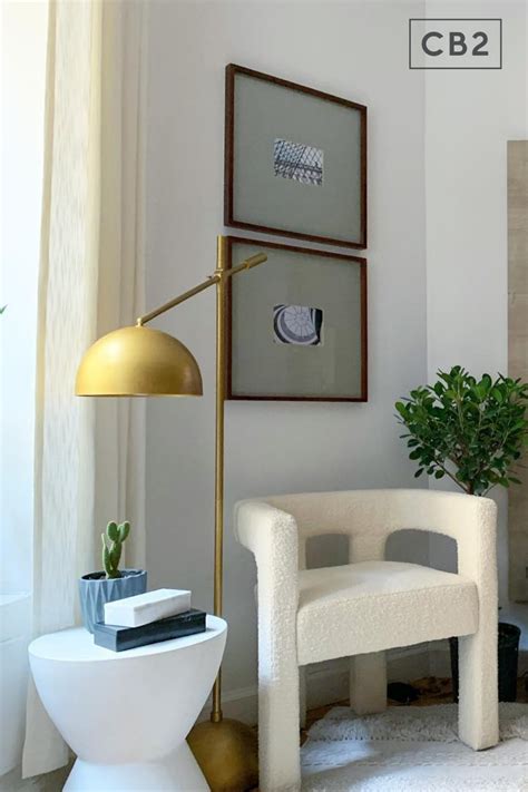 Architectural in profile and plush all around, seat sits deep with a rounded back for extra comfort. Stature Ivory Chair + Reviews | CB2 | Ivory chair, Chair ...