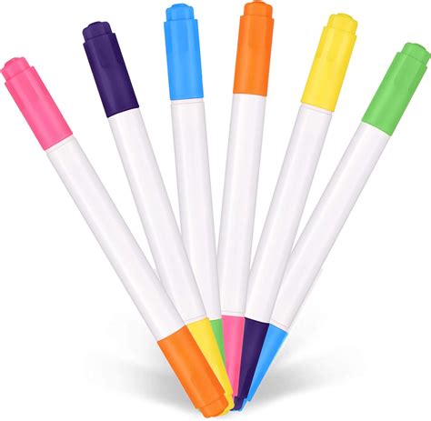Pack Of 24 Double Sided Neon Pens Colourful Neon Pens Dual Tip Art