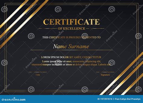 Creative Certificate Of Appreciation Award Template Certificate