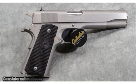 Colt 1911 Series 80 Government Model Stainless Steel