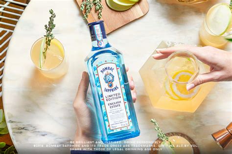 New Limited Edition Bombay Sapphire English Estate Gin The Shout
