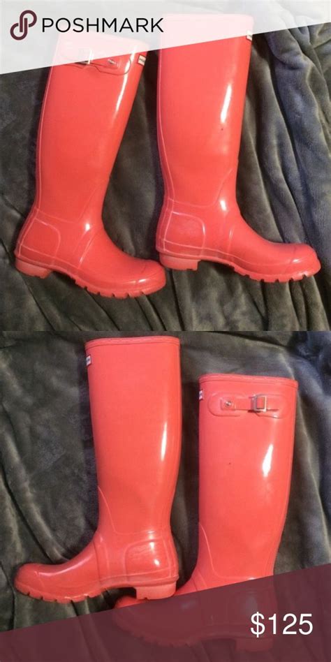 Coral Hunter Boots Hunter Boots Boots Hunter Rain Boots
