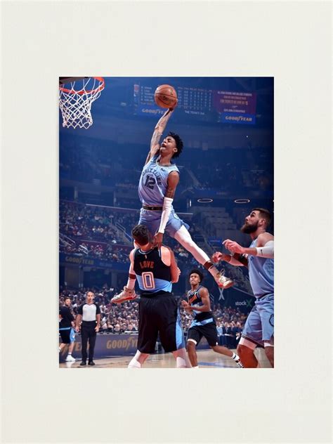 Ja Morant 12 The Ja Posterized Dunk Posters Photographic Print For