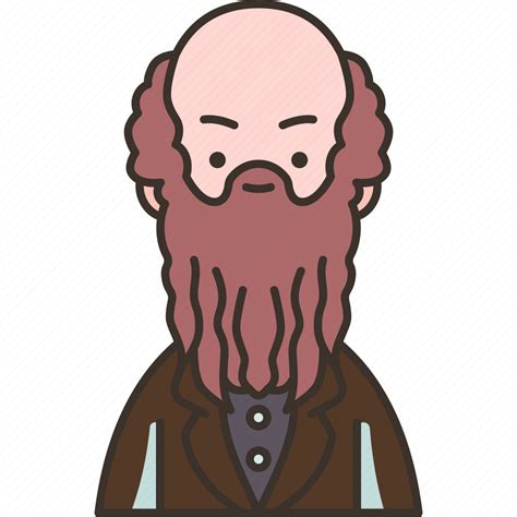 Charles Darwin Natural Genetic Theories Icon Download On Iconfinder