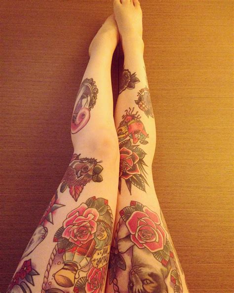 Leg Sleeve Tattoo Designs Ideas Design Trends Premium Psd Vector Downloads