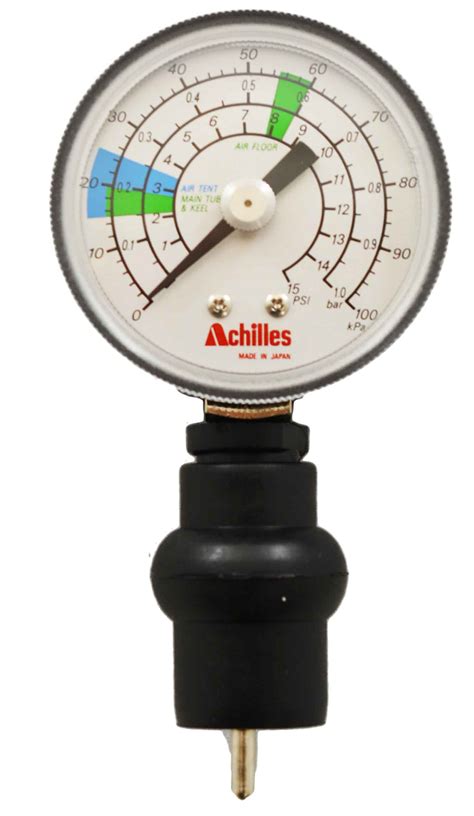 It can start at the back of the head, sometimes with neck pain, though it can be felt all over. Achilles High and Low Pressure Gauge - Inflatable Boat Parts