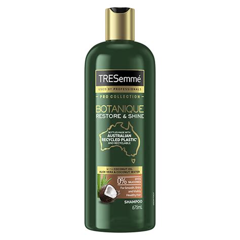 Tresemmé Pro Collection Shampoo Botanique Restore And Shine Review