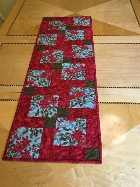 Holiday Table Runner—2018 (With images) | Holiday table runner, Holiday tables, Holiday decor