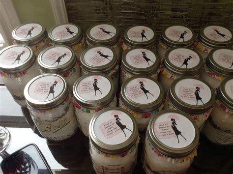 Check the water temperature and put your kids in. Baby shower Bath salts party favors "from my shower to ...