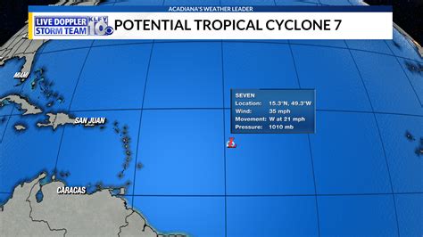 Potential Tropical Cyclone Seven Expected To Become Tropical Storm Grace This Weekend