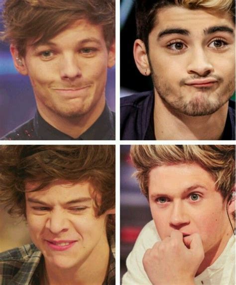 1d Funny Faces Humor De One Direction One Direction Muecas