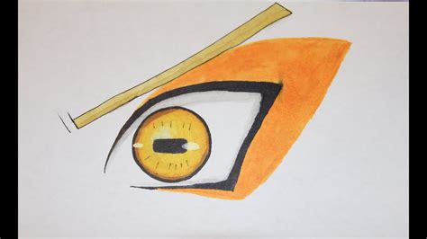 Drawing Sage Mode Eye Youtube