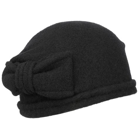 Milled Wool Hat With Loop By Seeberger 4295