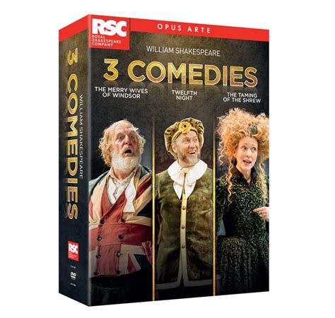 Shakespeares Comedies Box Set Rsc Dvd 2021 The Rsc Shop