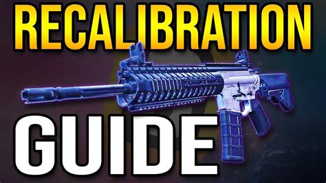 This page explains how recalibration works in the division 2. The Division 2 Recalibration Station Updated Guide - YouTube
