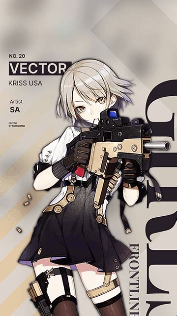 Vector Girls Frontline Wallpaper Korigengi — Anime