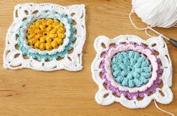 Haakpatroon Popcorn Granny Square Haakinformatie