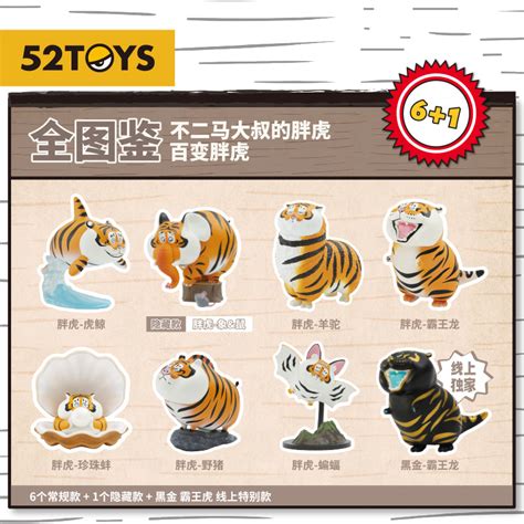 Panghu Fat Tiger Variety Blind Box Series By Bu2ma Strangecat Toys