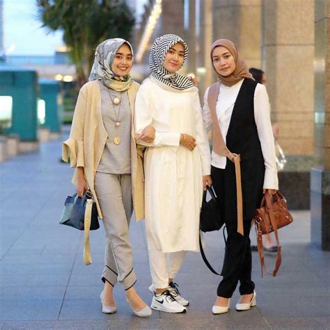 fashion style hijab remaja kekinian hijab style