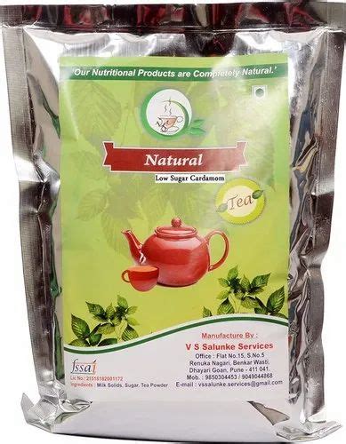 Natural Low Sugar Cardamom Flavor Instant Tea Premix At Rs Packet