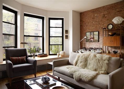 Ispiring Rustic Elegant Exposed Brick Wall Ideas Living Room06 Homishome