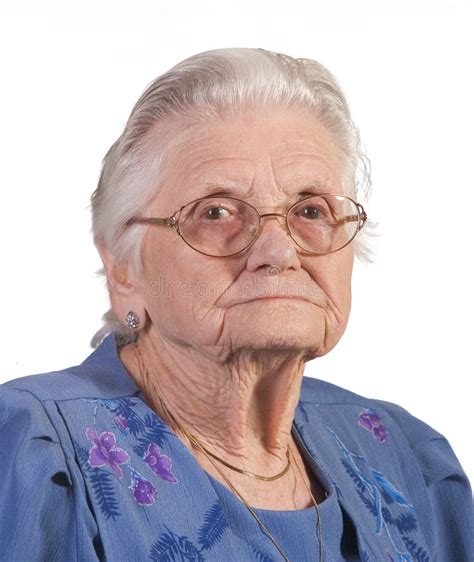 Old Woman With Glasses Stock Image Image Of Background 16225623
