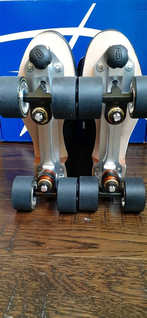 Premium Riedell Hand Cut Leather Og 172 Roller Skates Mens 85 W Neo