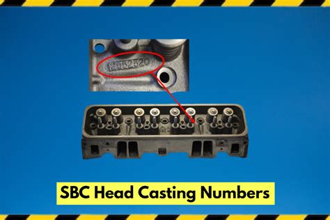 Sbc Head Casting Numbers Lookup And Full List 2023