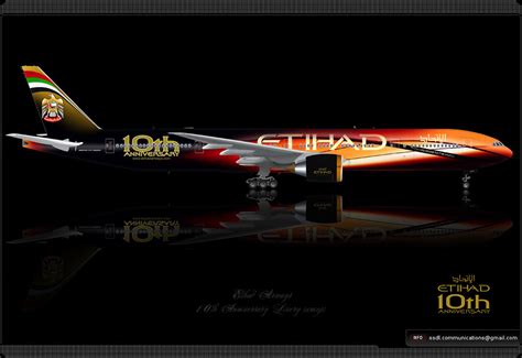 Etihad Airways Livery Concept Etihad Airways Boeing 777 Flickr