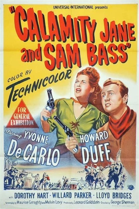 Calamity Jane And Sam Bass 1949 Posters The Movie Database TMDB