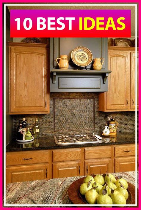 Frescoes and 2 colors in the kitchen as the paint color on the walls in the kitchen and surro kitchen paint colors with oak rooms. 10 Inspiring Oak Cabinet Kitchen Wall Color Paint Colours ...
