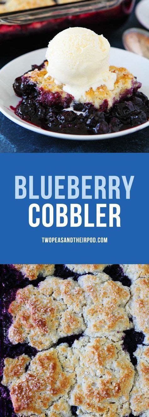 Season with salt and pepper. Blueberry Cobbler with an easy buttermilk biscuit topping ...