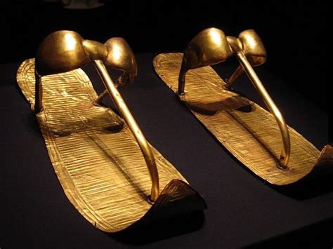 Tutankhamun Golden Sandals Science Museum Minnesota Usa Puzzles Games Eu