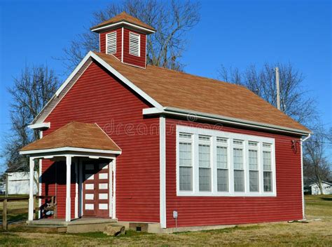 Old Red School House Stock Photo Image Of House Daytime 23104146