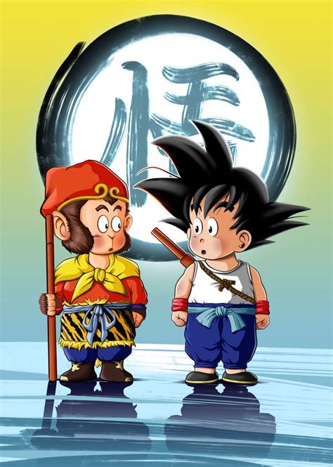 Dragon Ball Sun Wukong Poster By Fadilr R Displate In 2021 Anime