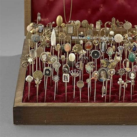 Sold At Auction Large Collection Of Antique Stick Pins Stick Pins