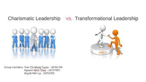 Charismatic Leadership Vs Transformational Leadership By Kristen Tuyen